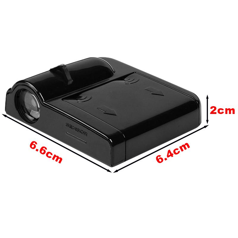 HFYJW1 LED car door greeting light - automotive accessory entrance greeting light for abarth 695 595 500 competizione 124 Spider PUNTO