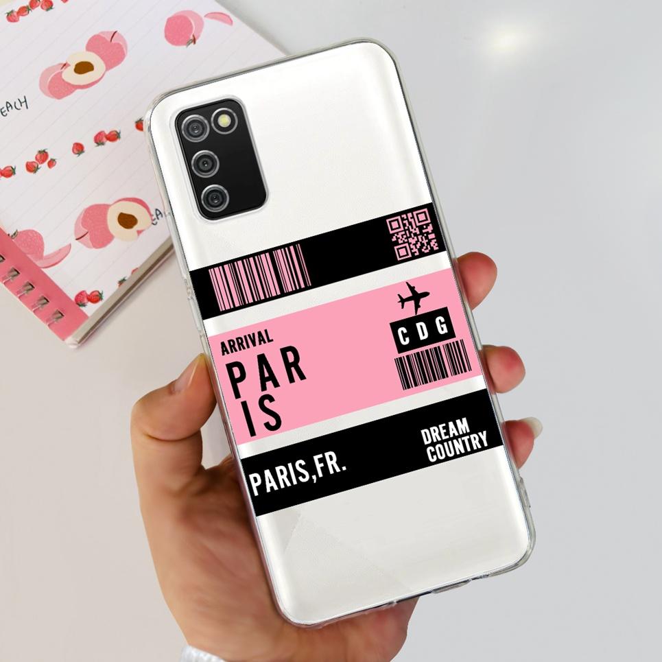 Cute Cartoon Case For Samsung Galaxy A02S Case Silicone Soft TPU Back Cover For Samsung M02 M02S A02 A02S A 02s Etui Phone Cases