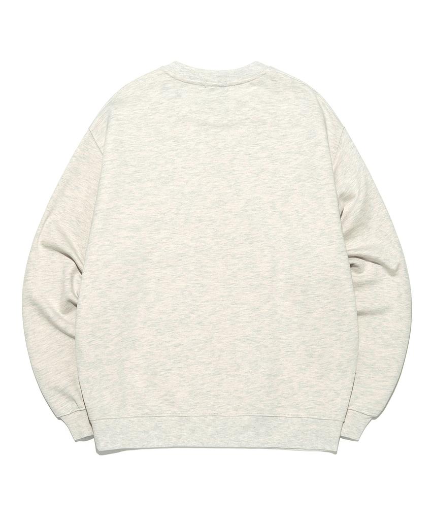 LEE Small Twitch Logo Sweatshirt Oatmeal