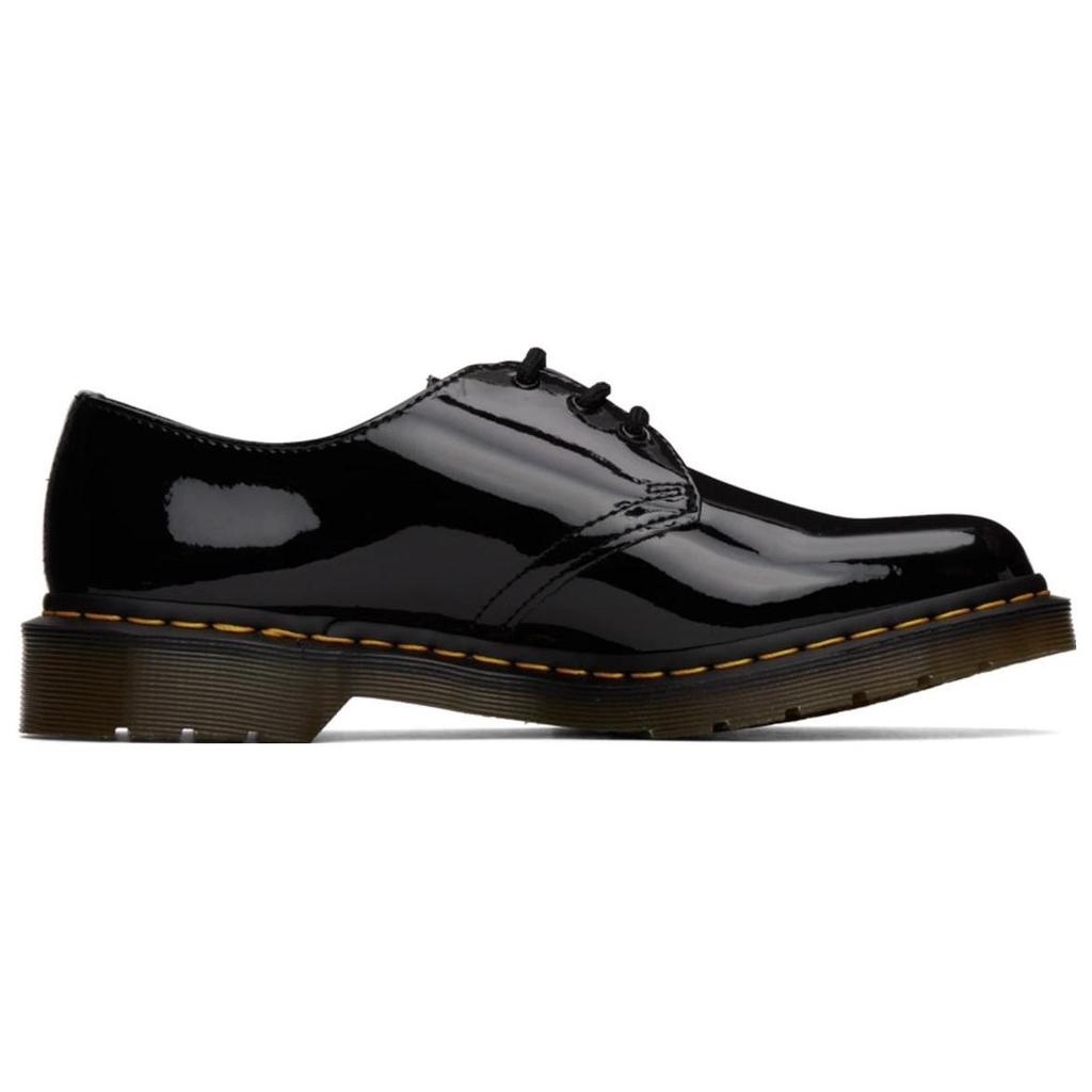 Dr. Martens 1461 Series Leather Versatile Comfortable Thick Sole Shoes Women Shoes Black 10084001