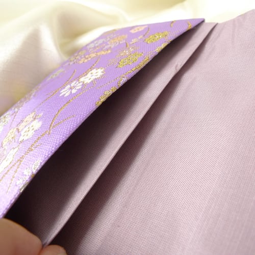 High-quality prayer beads case, color selectable, pouch for prayer beads (purple)