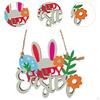 Easter Door Sign for Hanging, Creative Wall Decor Indoor Outdoor
