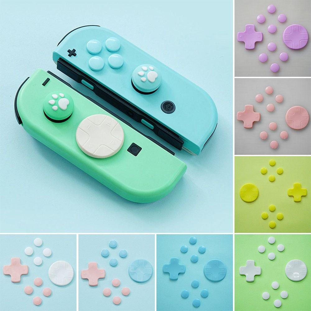 Replacement Parts Game Controller Joystick Caps Direction Key Cover Cross Button Thumb Sticker