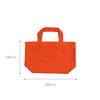 Crayon Tote Bag (Orange) Mini Tote Bag Canvas Lunch Bag 100% Cotton Small Size Lunch Box Bag Sub-Bag