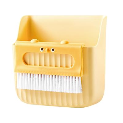 Petit Ensemble Balayette Pelle Mignonne Ours Multifonctionnel Compact Kit Balayette de Bureau Outils de Nettoyage pour Bureau