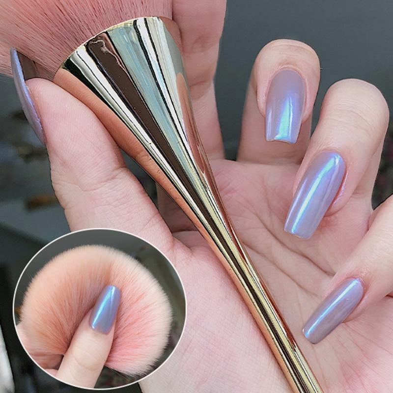 Mermaid Chrome Nail Powder Ice Transparent for Aurora Powder Mirror Manicure Pig