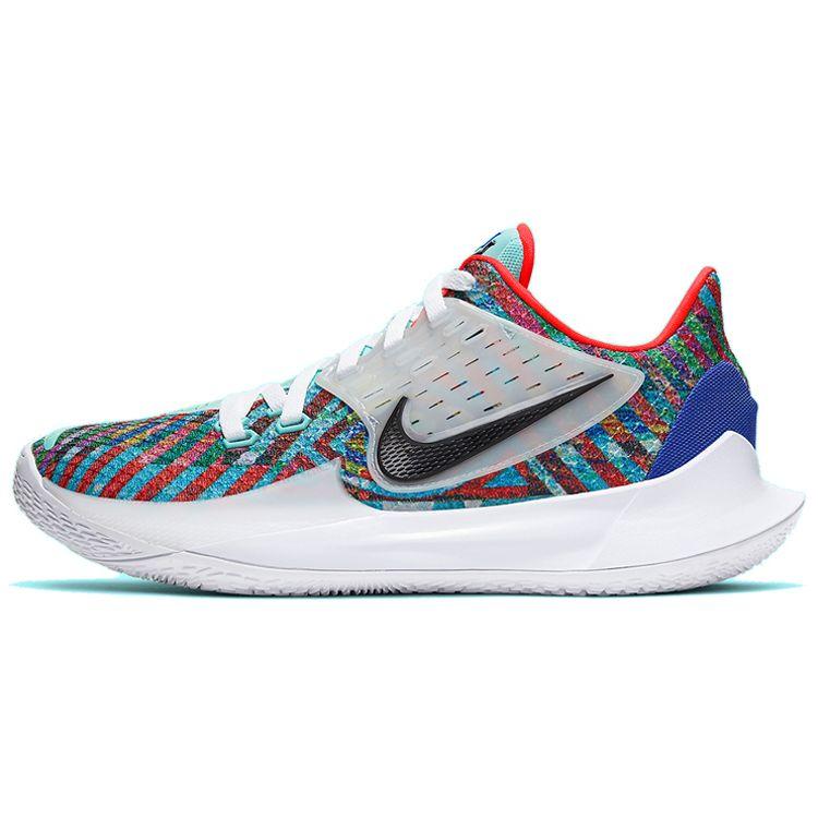 

Nike Kyrie Low 2 Multi-Color Мужские кроссовки Light-Aqua Black White AV6337-400