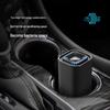 Compact Car Ion Air Purifier: Odor & Smoke Eliminator for Office or Desktop