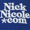 NICK&NICOLE NN DOTCOM SIGNATURE BALL CAP_BLUE