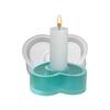 Heart Silicone Candlestick Molds Geometric Star Round Candle Holder Mould Home Decors Star Candle Holder Home Ornament