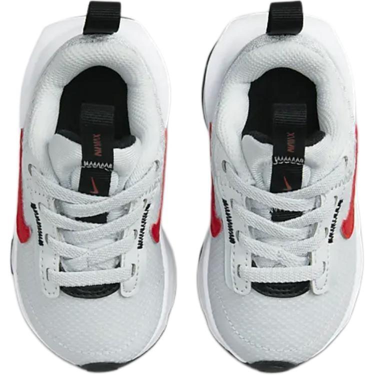 Nike Air Max INTRLK Low top Toddler Shoes White Black Infant And Toddler Baby DH9410-004