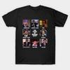 Asian Size Cotton Unisex Tshirt Print T-shirt The Faces Of Michael Scott - The Office Shirt T-shirt No-Cut Print Regular Fit