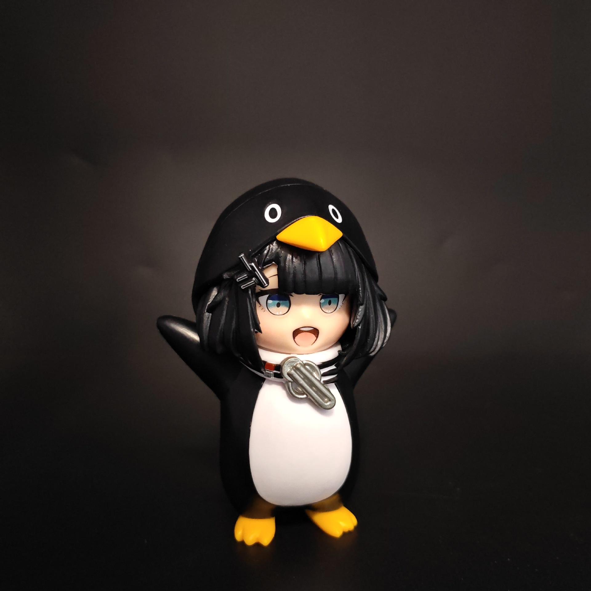 

В наличии Arknights Endfield Фигурка Pengmin 6 см Милый пингвин-администратор ПВХ модель Аниме Коллекция Настольный декор Подарок на день рождения