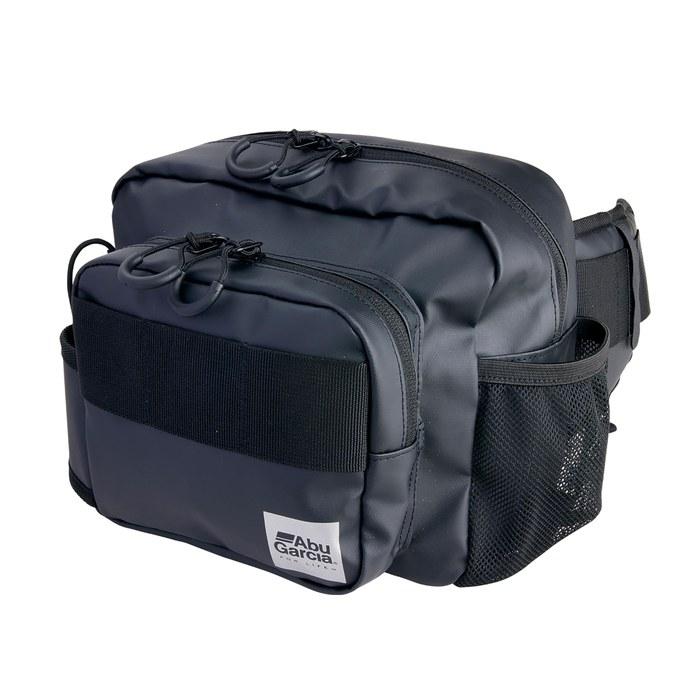 Поясная сумка для рыбалки AbuGarcia Angler Hip Bag Mini с покрытием Черная (Водоотталкивающий)