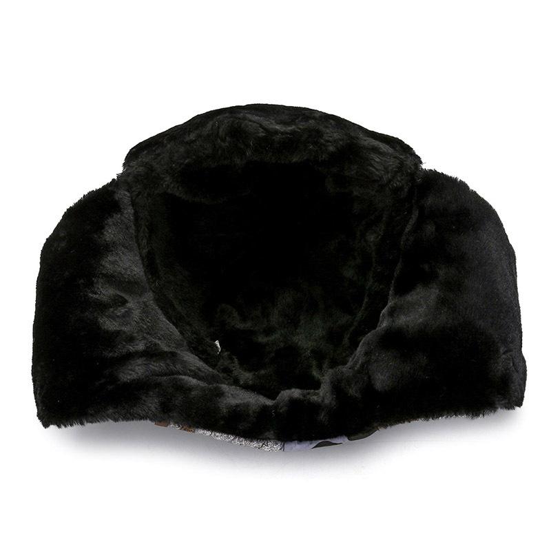 Winter Tarn-Lei Feng-Mütze für E-Bike-Fahrten, Ohrenschutz, winddicht, Kälteschutz für den Nacken, warme, verdickte Baumwollmütze