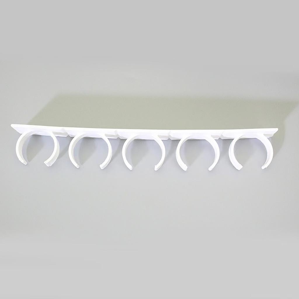 No-Punch Spice Rack Storage Plastic Storage with 3.5cm Hooks No-Punch Paste Neatly Storing Spice Bottles For Kitchen Use