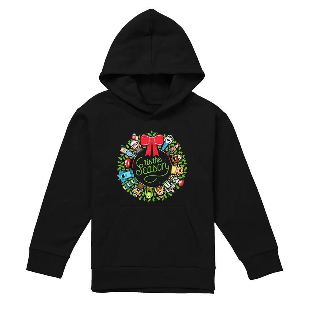 Toy Story Childrens/Kids Wreath Christmas Hoodie