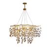 Firefly Branch Crystal Pendant Lamp - Post-modern Luxury Lighting for Living Room, Bedroom, and Dining Room.