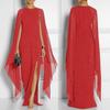 Damen Stilvolles Chiffon-Spleiß-Abendkleid - Eleganter Europäischer und Amerikanischer Königinnen-Stil