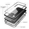 [Compatible Apple iPhone 7] Coque Magnetique Noir Housse Etui 360 Intégral Verre Trempé Film Protection Ecran [Phonillico®]