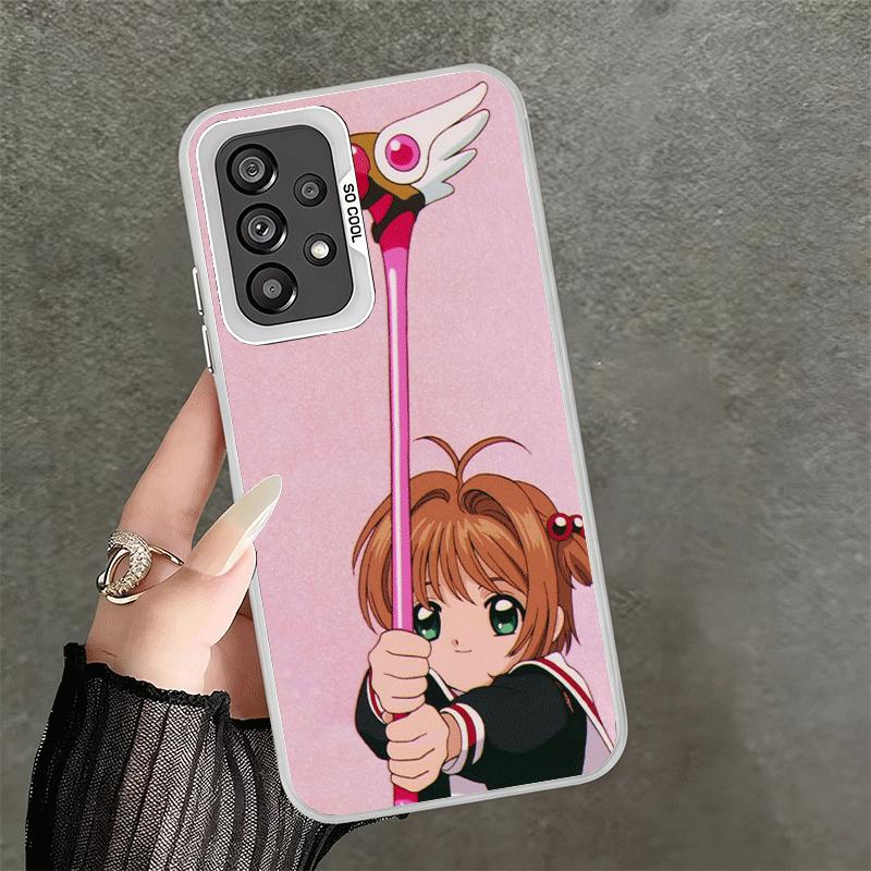 CardCaptor Sakura Anime Soft Phone Case for Samsung A17 A16 A15 A14 A13 A57 A56 A55 A54 A53 A37 A36 A35 A34 A33 A26 A25 A24 A23