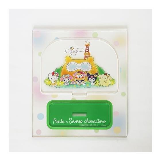 Ponta x Sanrio Characters Collaboration Acrylic Stand