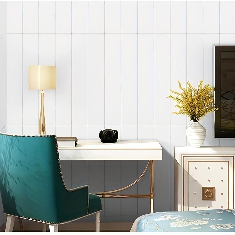 3D Wall Sticker Wood Grain Foam Self-Adhesive Do-It-Yourself 35X35Cm Waterproof And Moisture-Proof Ceiling Bedroom Kitchen Wallpaper