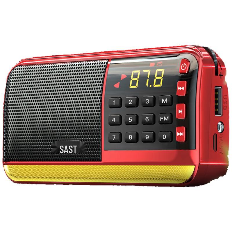 SAST Portable Multi-Function Radio & Media Player