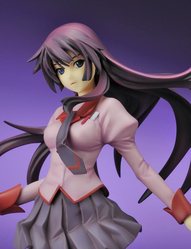 Kotobukiya Bakemonogatari Senjougahara Hitagi scale PVC painted finished product 1/8