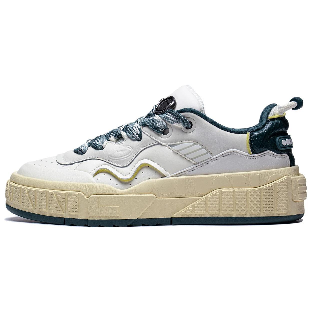 

Новые LiNing 001 UNBLOCK Разблокировать Противоскользящие Износостойкие Низкие Повседневные Кроссовки Женские Бело-Зеленые AGCT096-1 35