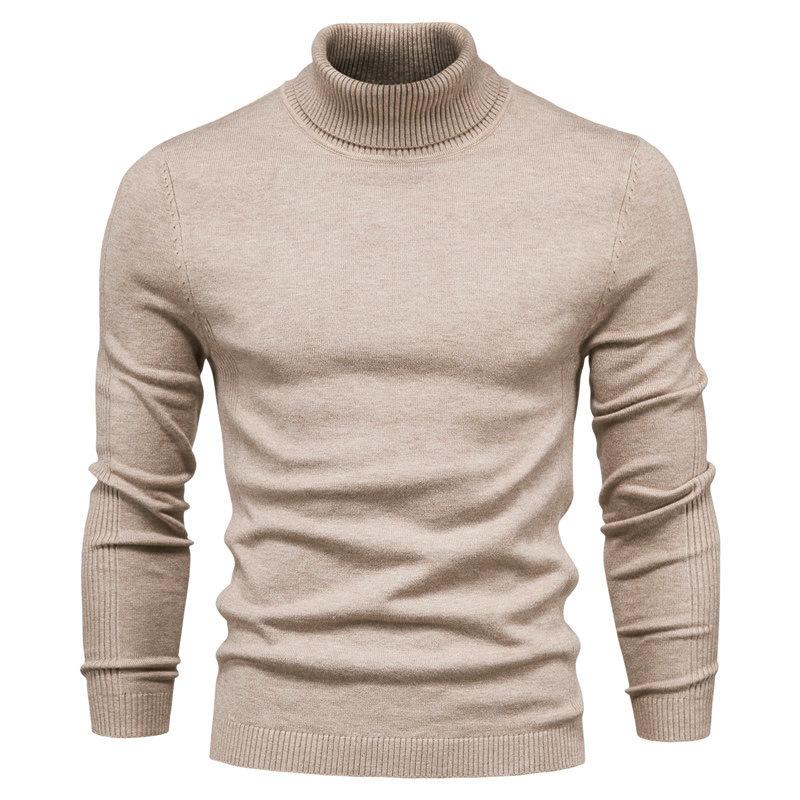 New O-neck Pullover Men's Sweater Casual Solid Color Warm Sweater Men Winter Fashion Slim Mens Sweaters 11 Colors
