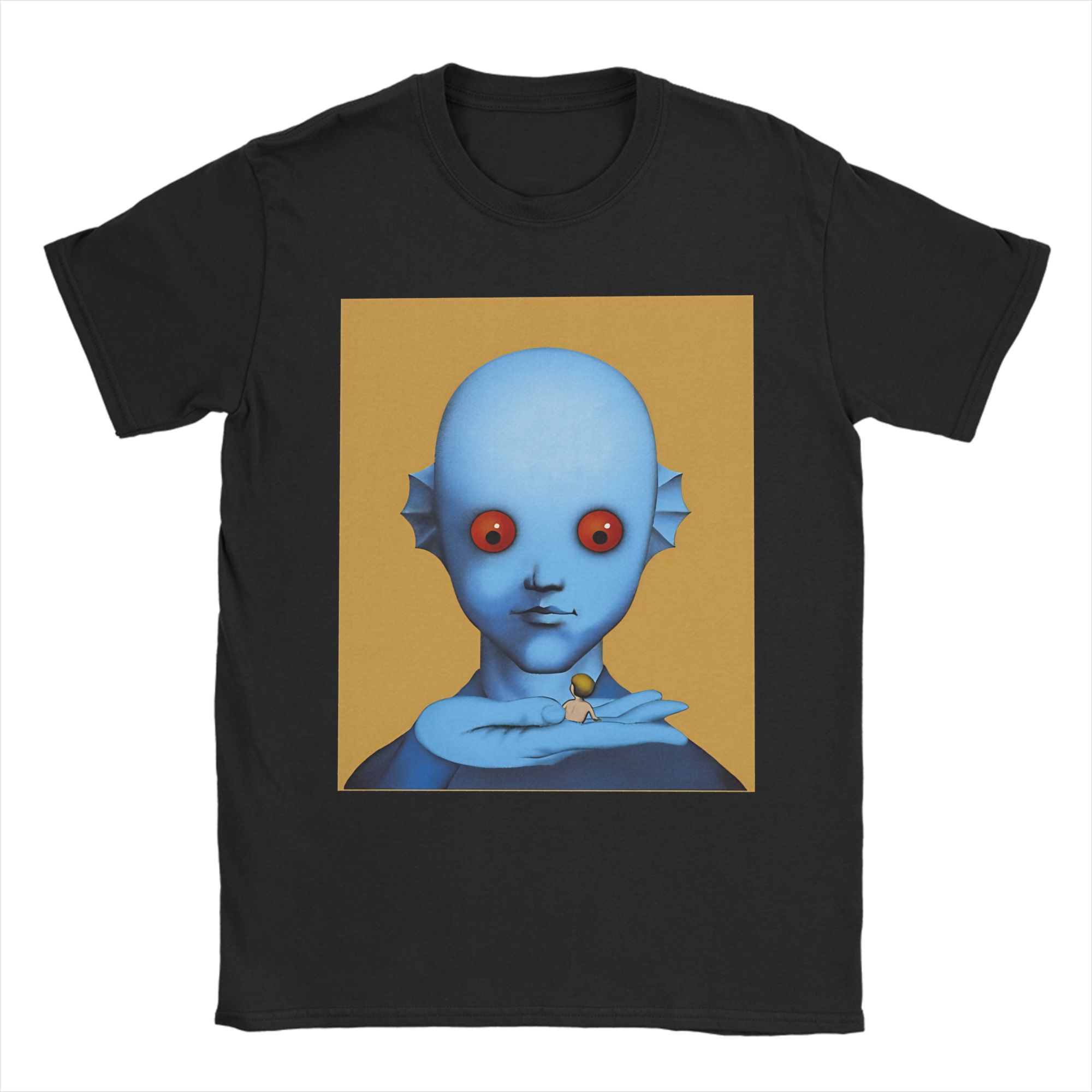 

Fantastic Planet La Planete Sauvage T-Shirt Men Cotton Top Tee Retro Round Neck Short Sleeve S