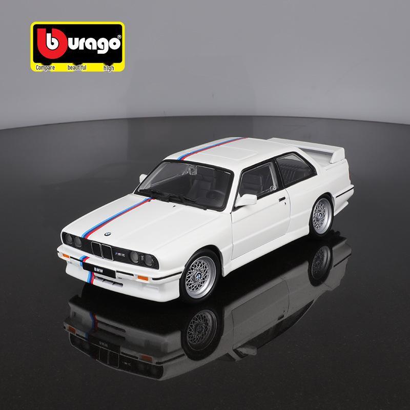 

Bburago 1:24 BMW M3 Classic Metal Alloy Model Car Ornament Collection Toy