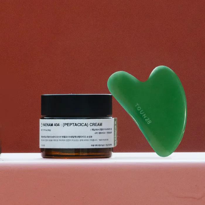 

[ONLY29] Tone 28 Pepatacica Dawn Cream 50g + Glass Gua Sha Set