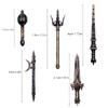MOC Medieval Weapon Knight Building Block Accessories Character Helmet Hat Academic Gown Axe Sword Shield Brick Toy Gift K073