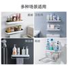 Vanity Bathroom Shelf Perforated Wall-mounted Toilet Storage Rack Multifunctional Towel Rack Kitchen and Bathroom Pendant