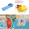 Yellow Duck Float Pool Lounge Pvc Cartoon Water Ride For Adults Kids