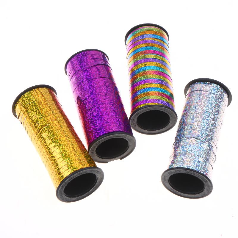 Sparkling Glitter Curling Ribbon 100 Yards Easy To Curl Balloon String for Gift Wrapping DIY Crafts Party Decoration