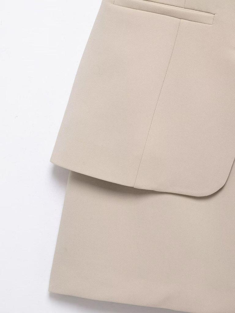 TAOP&ZA Spring/Summer Elegant Women's Short Dress with Belt