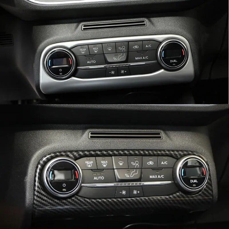 Pentru Ford Focus -2022 MK4 ST-LINE Butoane comutatoare pentru aparatul de aer condiționat Capacul cadrului Accesorii pentru ornamente pentru stilul mașinii