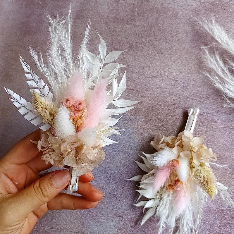 Eternal Flower Dried Flower Mini Small Bouquet Souvenir Aromatherapy Bottle Corsage Holiday Gift Box Decorative Gift