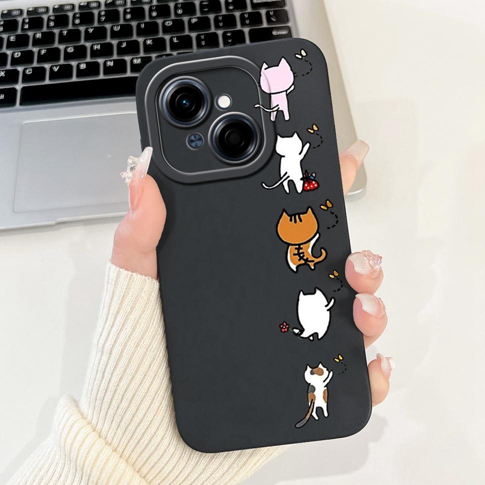 For Tecno Spark Go 1 Case Go1 Cute Cartoon Cover Soft Silicone Fundas Phone Case For Tecno SparkGo Spark Go 2025 Back Cover Capa