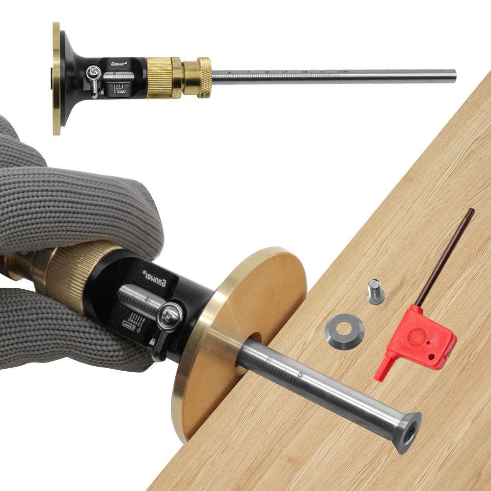 0-12Cm Wheel Marking Gauge Cemented Carbide Wheel Scribe Tool  For Parallel Lines Dovetail Joints