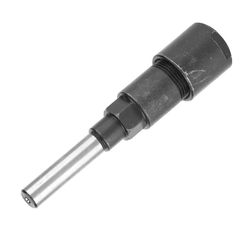 1/2 inch Shank Router Bit Collet Extension 2-1/4 inches Additional Travel 1/4 inch Shank Collet Extension Rod Hard Alloy
