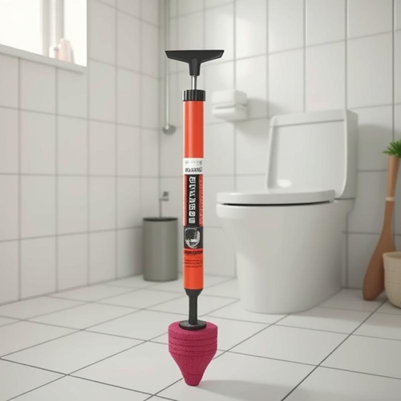 High-Pressure Toilet and Sewer Unclogger