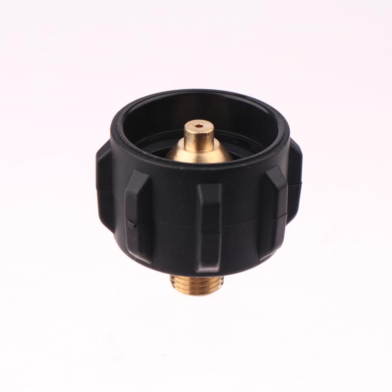 1Pc Qcc1 Propane Refill Adapter With Nut And 1/4" Npt Male Pipe Thread For Tank Bbq,Camping,Outdoor Cooking,Heating
