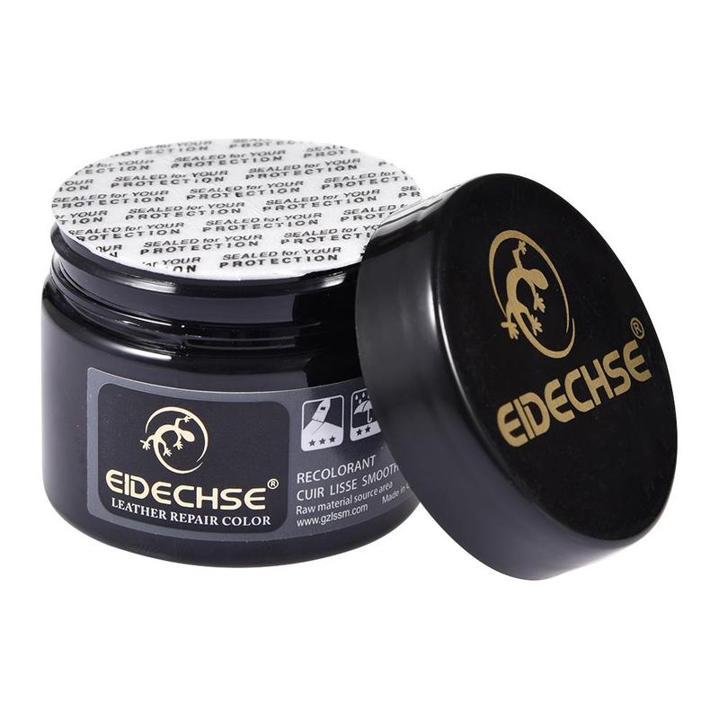 Balsamo Ricolorante per Pelle Rinnova Ripara Colore per Pelle Sbiadita Graffiata per Divani Sedili Auto Abbigliamento Borse 1.7 Oz