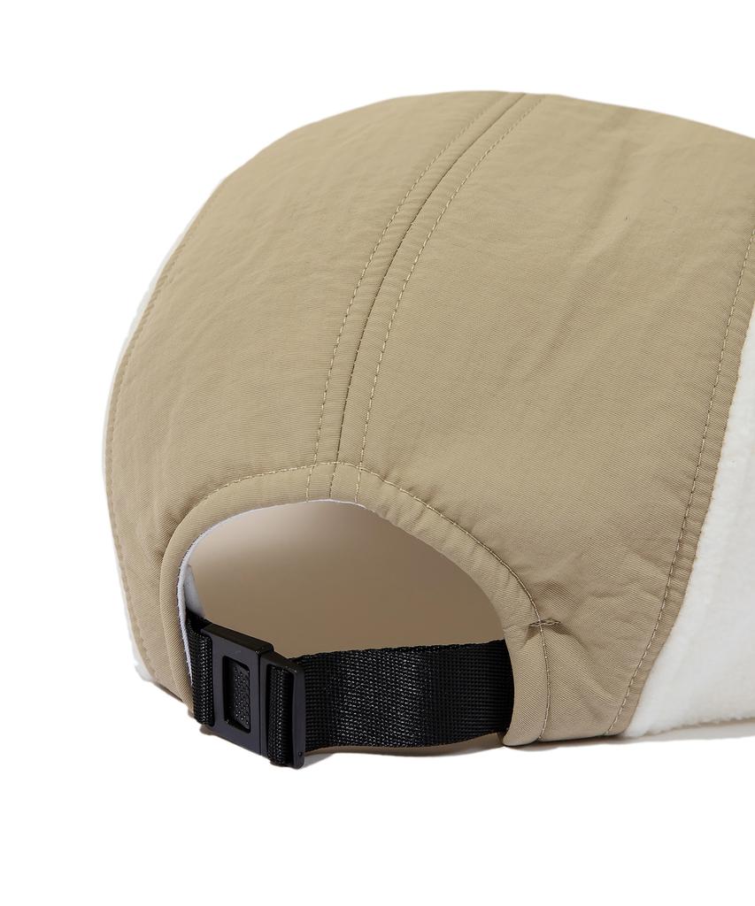YALE [Onemile Wear] Fleece Nylon Camp Cap Ivory