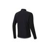 FILA Athletics Golf Outdoor Sports Logo Solid Color Knitted Long Sleeve Jacket Men jackets Deep-Black A11M235502F-BK