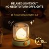 LED Kerosene Night Light Cute Flameless Candle Light with Two Modes USB Rechargeable Dimmable Camping Light For Bedroom Decor